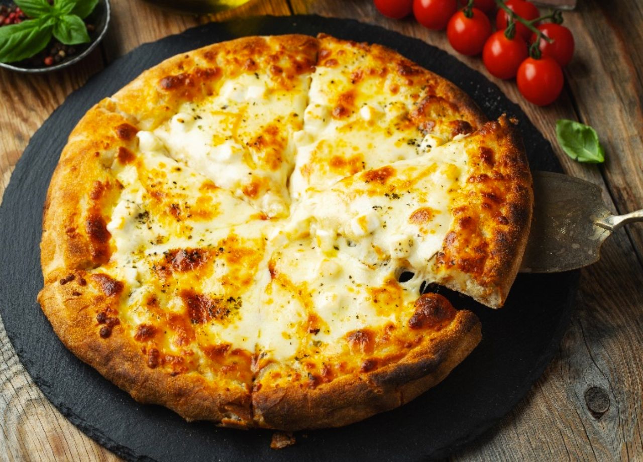 A melhor pizza de queijo de todas